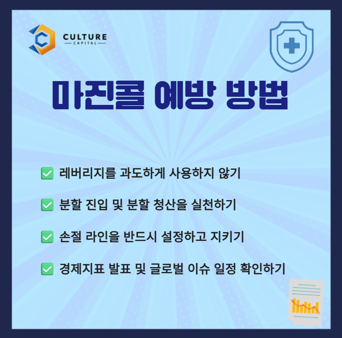 해외선물 마진콜을 예방하는 방법