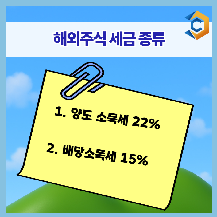 해외주식 세금 종류